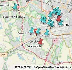 Mappa Via Marco Polo, 20152 Milano MI, Italia (3.78933)