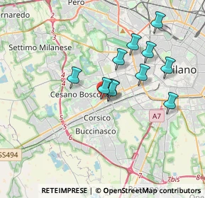 Mappa Via Marco Polo, 20152 Milano MI, Italia (3.00727)
