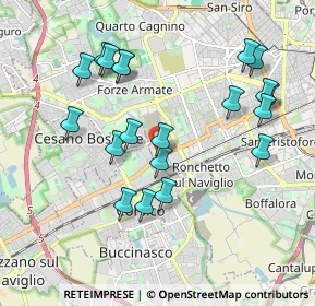 Mappa Via Marco Polo, 20152 Milano MI, Italia (1.9685)