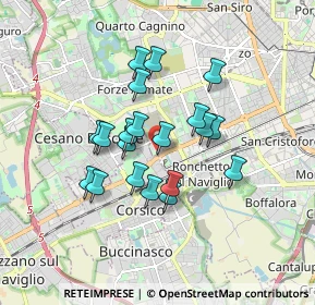 Mappa Via Marco Polo, 20152 Milano MI, Italia (1.3665)