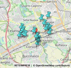 Mappa Via Marco Polo, 20152 Milano MI, Italia (1.291)
