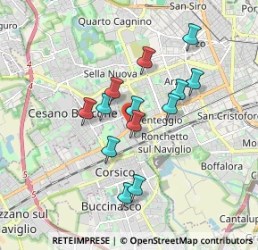 Mappa Via Marco Polo, 20152 Milano MI, Italia (1.44385)