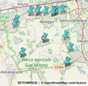Mappa Via Vittorio Veneto, 20080 Cisliano MI, Italia (4.81941)