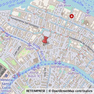 Mappa Sestiere Cannaregio, 4629, 30121 Venezia, Venezia (Veneto)