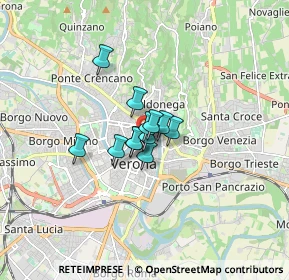 Mappa Piazzetta Monte, 37121 Verona VR, Italia (0.79667)