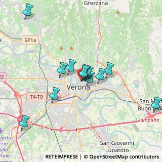 Mappa Piazzetta Monte, 37121 Verona VR, Italia (3.01538)