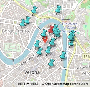 Mappa Piazzetta Monte, 37121 Verona VR, Italia (0.3955)