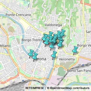 Mappa Corte Sgarzeria, 37121 Verona VR, Italia (0.516)