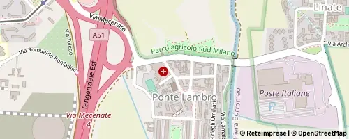 Mappa Milão