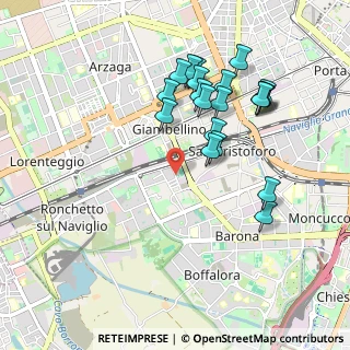 Mappa Via Faraday Michele, 20143 Milano MI, Italia (0.943)