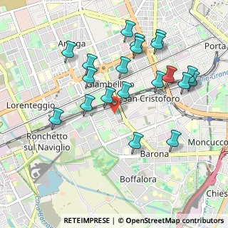 Mappa Via Privata Michele Faraday, 20143 Milano MI, Italia (1.0165)