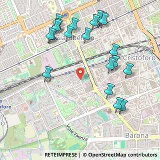 Mappa Via Faraday Michele, 20143 Milano MI, Italia (0.6135)