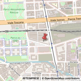 Mappa Via Pietrasanta, 12, 20141 Milano, Milano (Lombardia)
