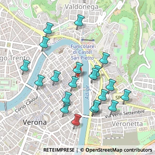 Mappa Via Trota, 37121 Verona VR, Italia (0.503)