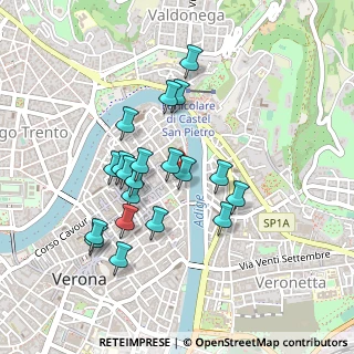 Mappa Via Trota, 37121 Verona VR, Italia (0.4075)