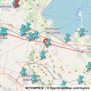 Mappa Via Adige, 25015 Desenzano del Garda BS, Italia (6.536)