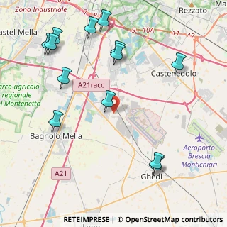 Mappa Via Pedrona, 25010 Montirone BS, Italia (5.07)