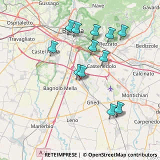 Mappa Via Pedrona, 25010 Montirone BS, Italia (7.94462)