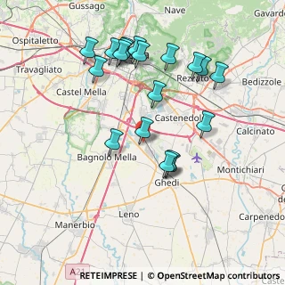 Mappa Via Pedrona, 25010 Montirone BS, Italia (7.80474)
