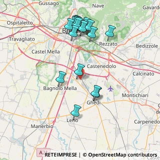 Mappa Via Pedrona, 25010 Montirone BS, Italia (8.6605)