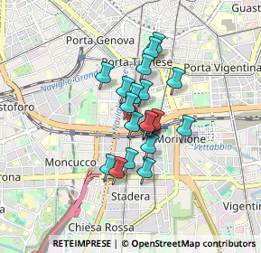 Mappa V.le Tibaldi Via Meda, 20141 Milano MI, Italia (0.563)