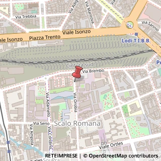 Mappa Via Orobia, 4, 20139 Milano, Milano (Lombardia)