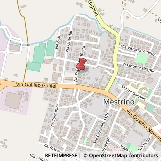 Mappa Via Fratelli Bandiera, 4A, 35035 Mestrino, Padova (Veneto)