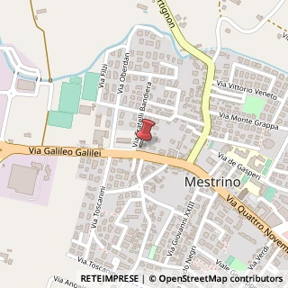 Mappa Via G. Galilei, 4, 35035 Mestrino, Padova (Veneto)