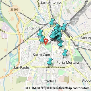 Mappa Viale Silvestro Curotti, 28100 Novara NO, Italia (0.61)