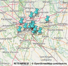 Mappa Via Montecassino, 20138 Milano MI, Italia (7.91714)