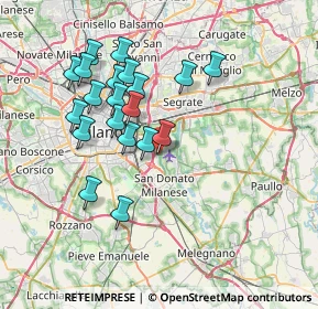 Mappa Via Montecassino, 20138 Milano MI, Italia (6.8335)