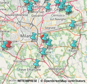 Mappa Via Montecassino, 20138 Milano MI, Italia (10.6645)