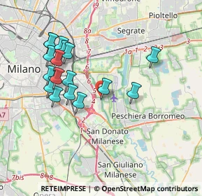 Mappa Via Montecassino, 20138 Milano MI, Italia (3.67059)