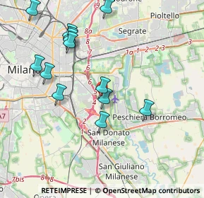 Mappa Via Montecassino, 20138 Milano MI, Italia (4.09692)