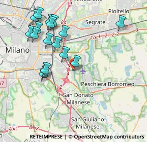 Mappa Via Montecassino, 20138 Milano MI, Italia (4.24529)