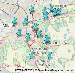 Mappa Via Montecassino, 20138 Milano MI, Italia (3.85789)
