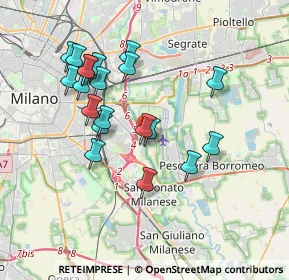 Mappa Via Montecassino, 20138 Milano MI, Italia (3.485)