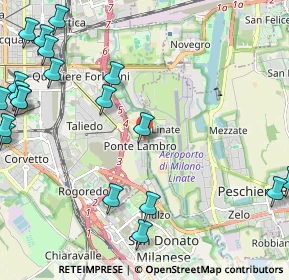 Mappa Via Montecassino, 20138 Milano MI, Italia (3.1125)