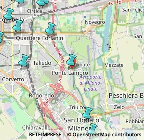 Mappa Via Montecassino, 20138 Milano MI, Italia (3.38333)