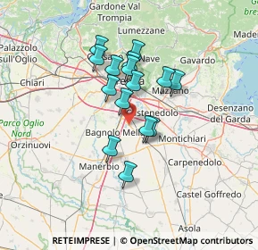 Mappa Via XXVII Gennaio, 25010 Montirone BS, Italia (10.366)