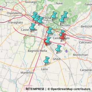 Mappa Via XXVII Gennaio, 25010 Montirone BS, Italia (7.22077)