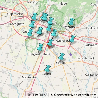 Mappa Via XXVII Gennaio, 25010 Montirone BS, Italia (7.03)