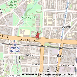 Mappa Viale liguria 48, 20143 Milano, Milano (Lombardia)