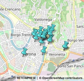 Mappa Via Trota, 37121 Verona VR, Italia (0.4095)