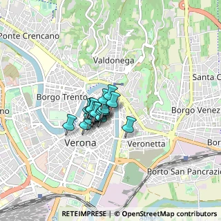 Mappa Vicolo Cieco Chiavica, 37121 Verona VR, Italia (0.43)