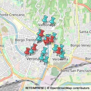 Mappa Vicolo Cieco Chiavica, 37121 Verona VR, Italia (0.61)