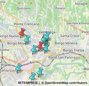 Mappa Corso Sant'Anastasia, 37121 Verona VR, Italia (1.63273)