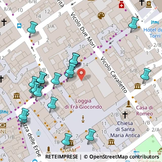 Mappa Corso Sant'Anastasia, 37121 Verona VR, Italia (0.076)