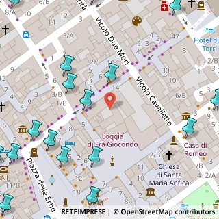 Mappa Corso Sant'Anastasia, 37121 Verona VR, Italia (0.116)