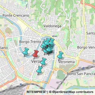 Mappa Corso Sant'Anastasia, 37121 Verona VR, Italia (0.52571)